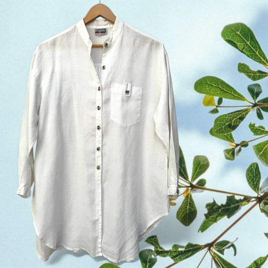 Laurentino Linen Shirt Size 14