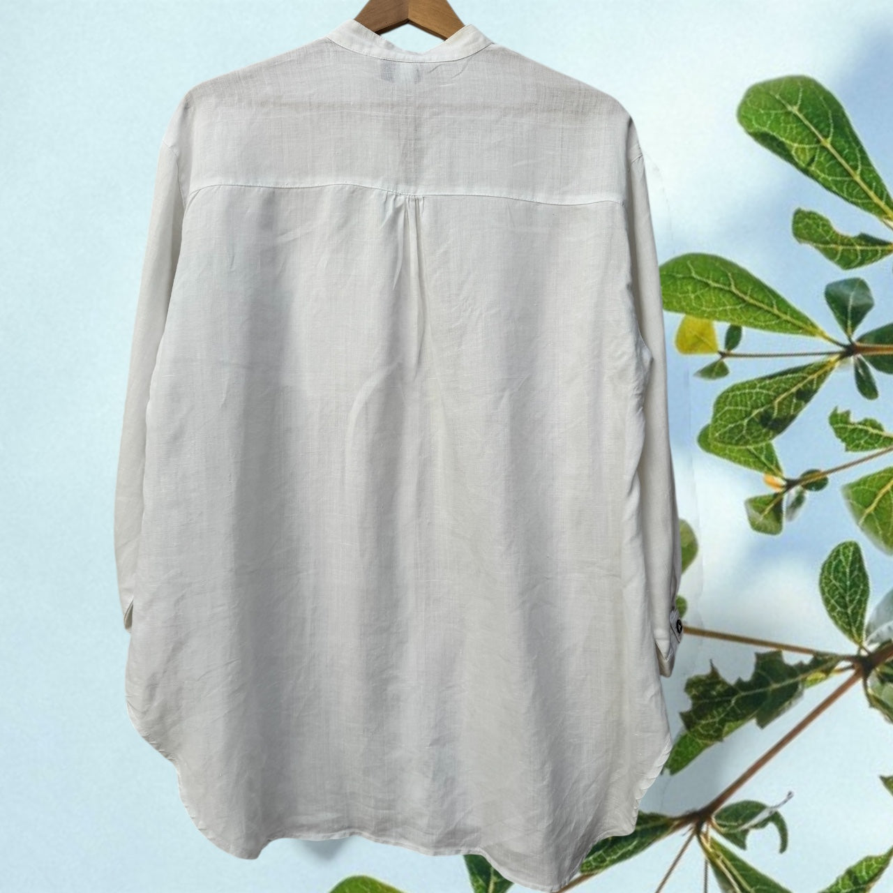 Laurentino Linen Shirt Size 14