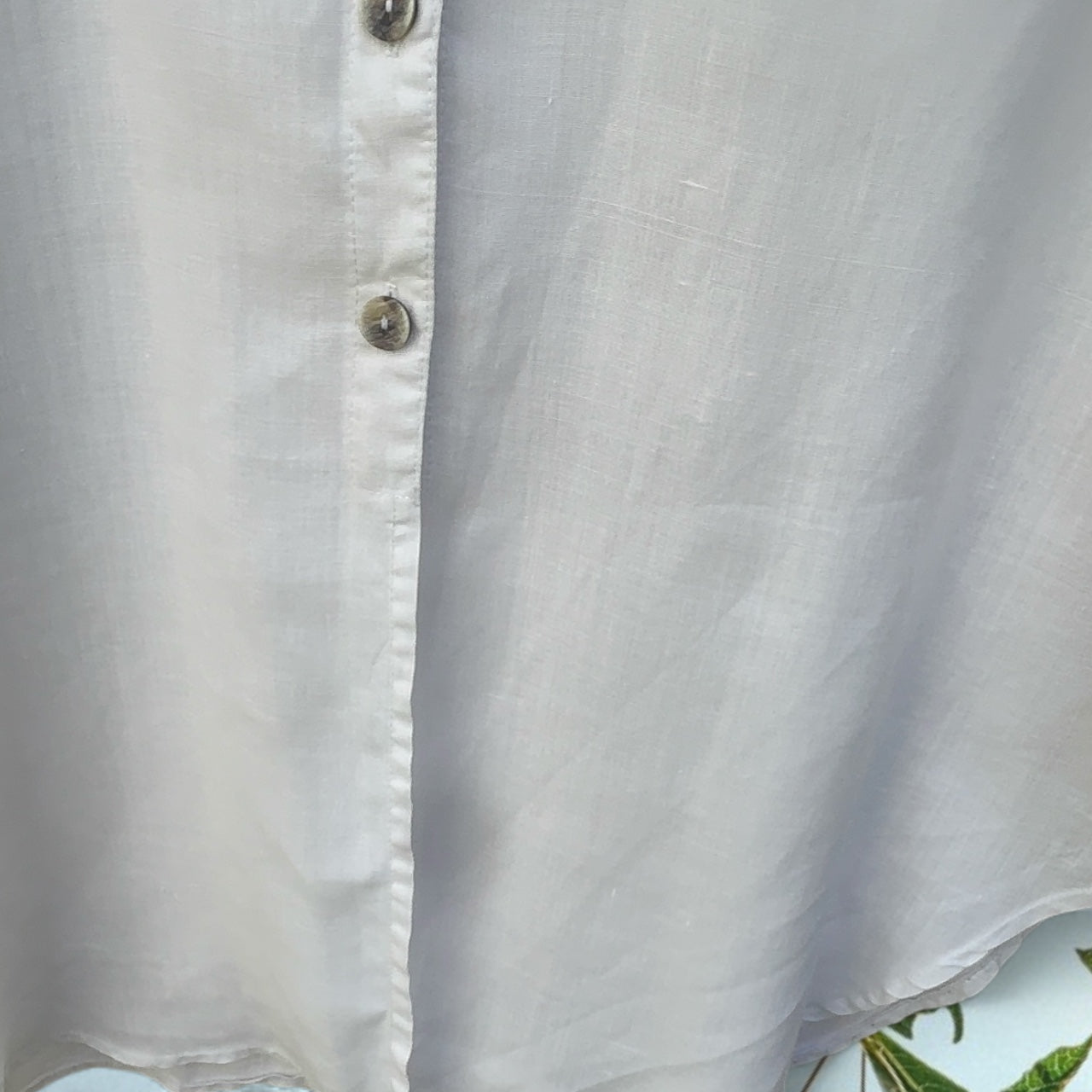 Laurentino Linen Shirt Size 14
