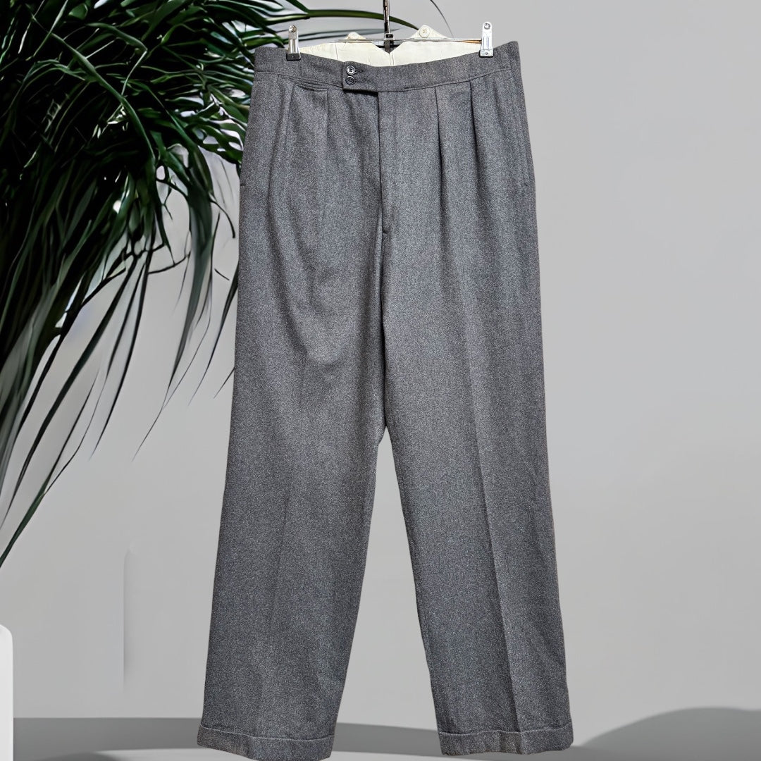 Wallace Vintage Wool Trousers  Size 34
