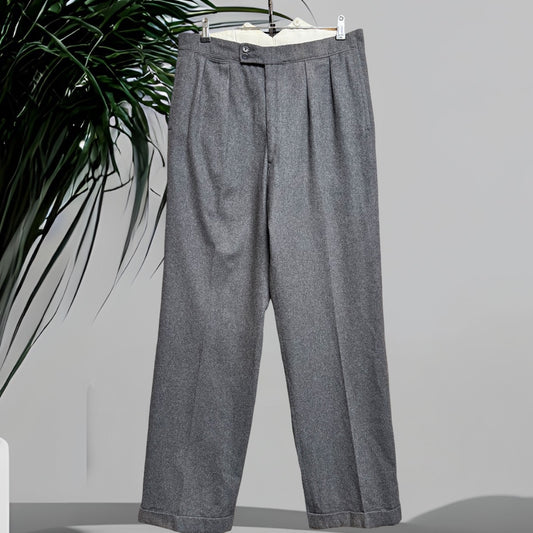 Wallace Vintage Wool Trousers  Size 34