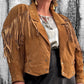 Brodie Suede Tassel Jacket Size 12-14