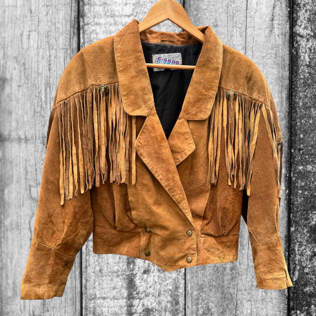 Brodie Suede Tassel Jacket Size 12-14