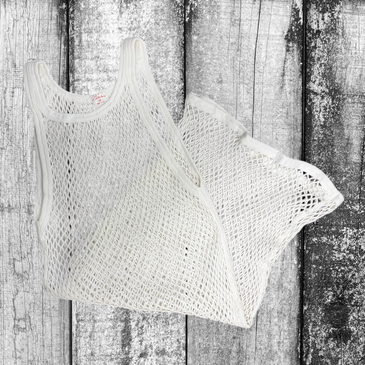 Ross Fish Net singlet Size S/ M