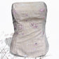 Floral corset top  Size S/ 10