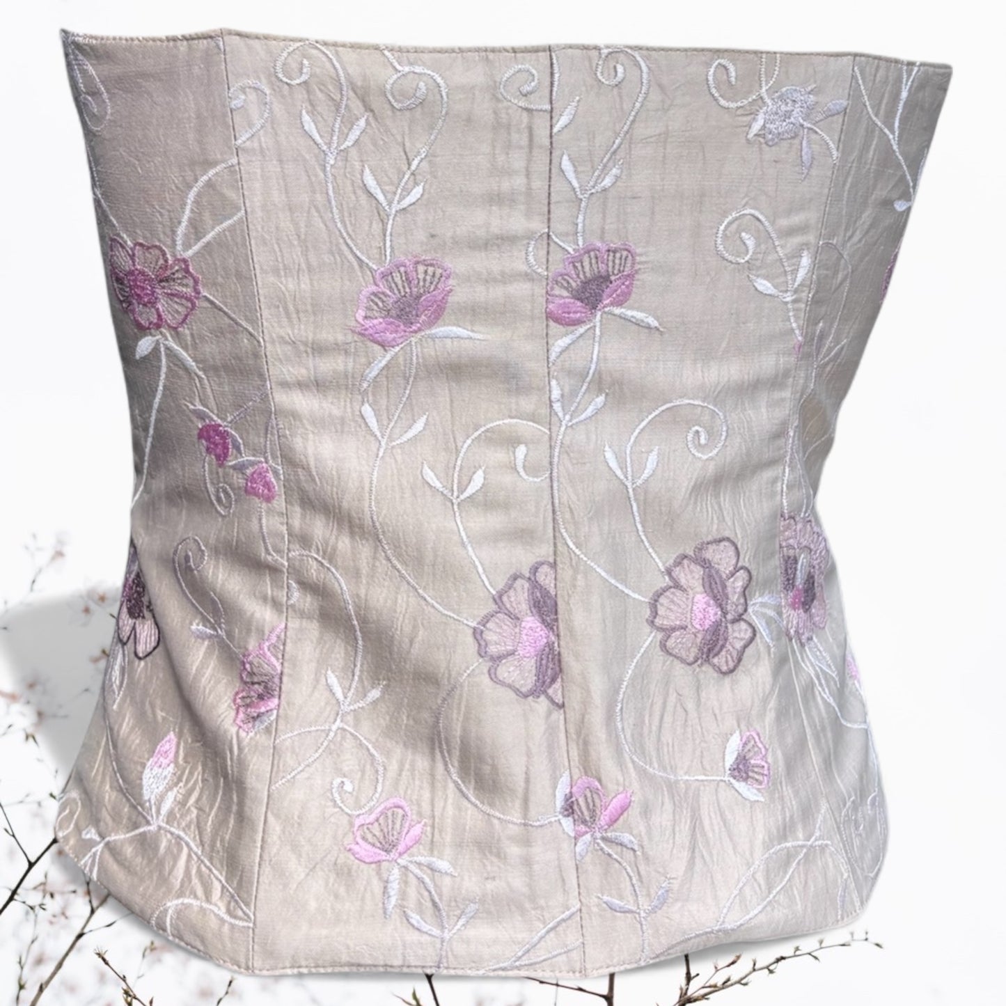 Floral corset top  Size S/ 10