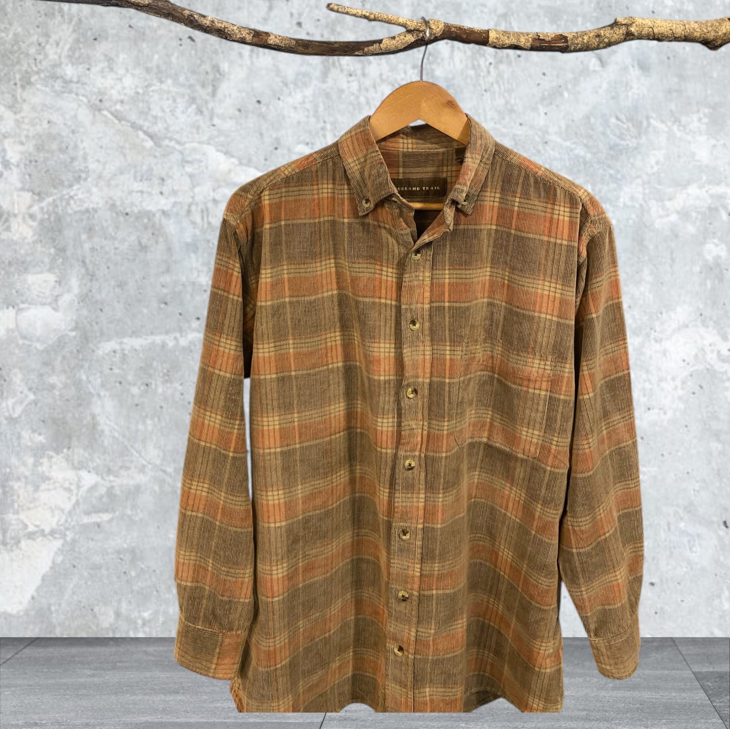 Woodland Trail Button Up Size M