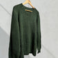 Love Green Hand Knit XXL