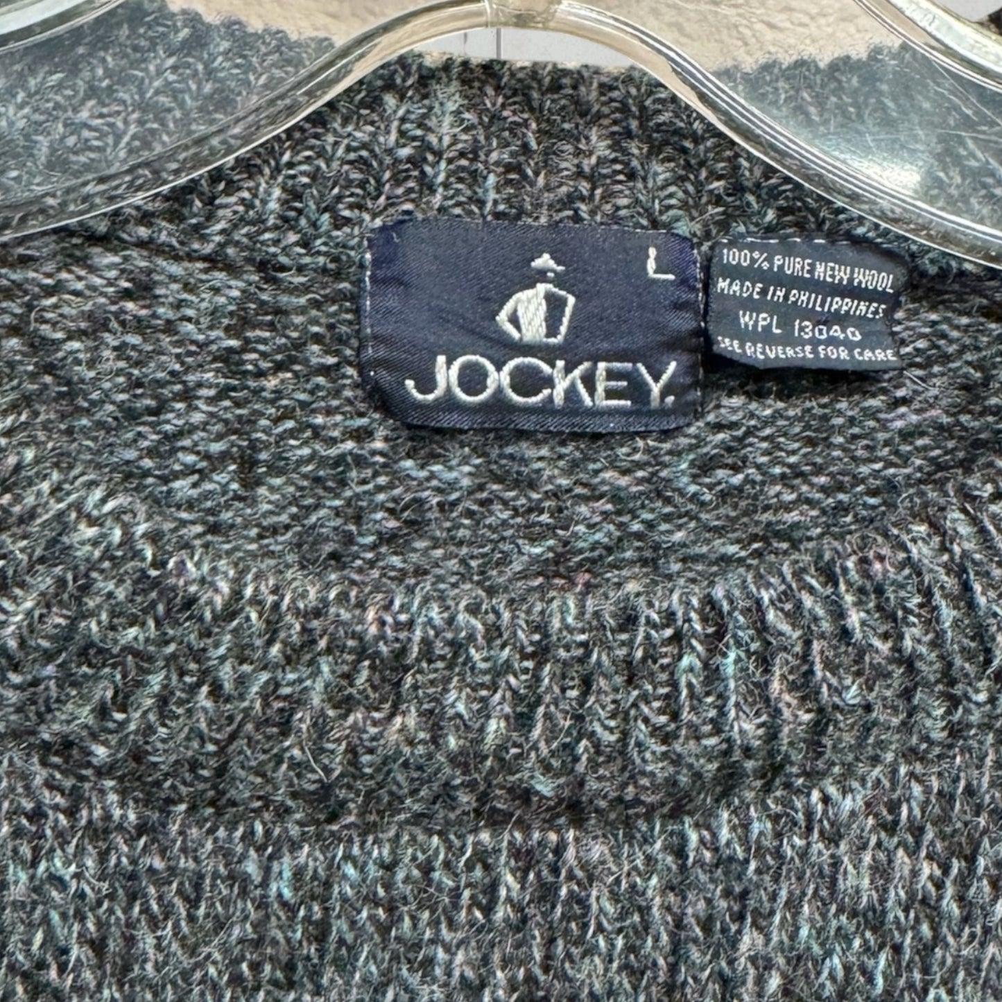 Jockey Grey Jumper Size L