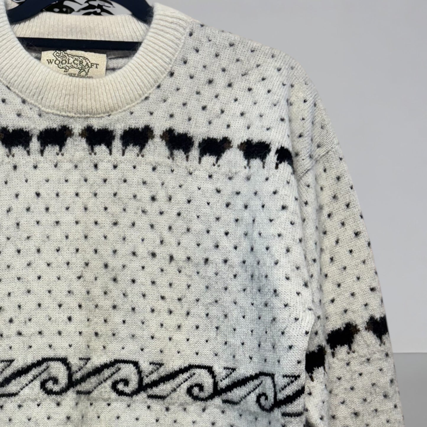 The Golden Sheers Wool Jumper Size S