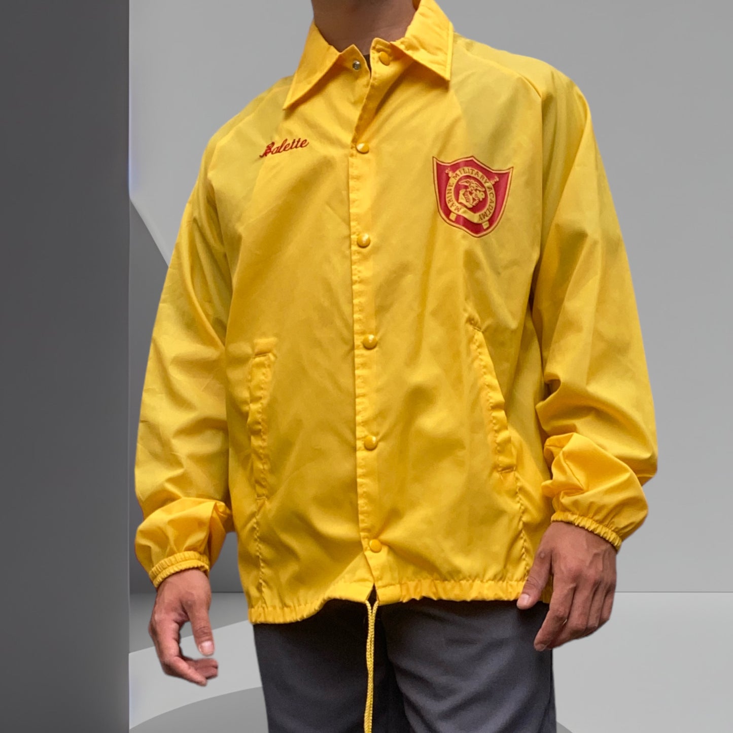 Champion Yellow Windbreaker