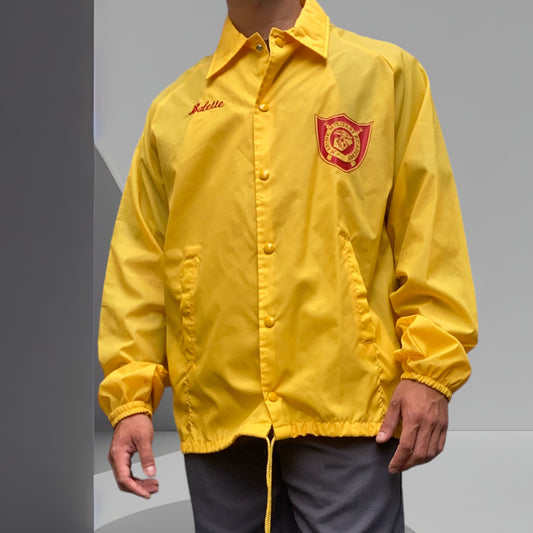 Champion Yellow Windbreaker Size XL