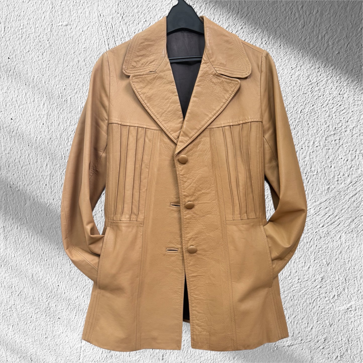 Mc Phail 70’s Leather jacket Size 12 M