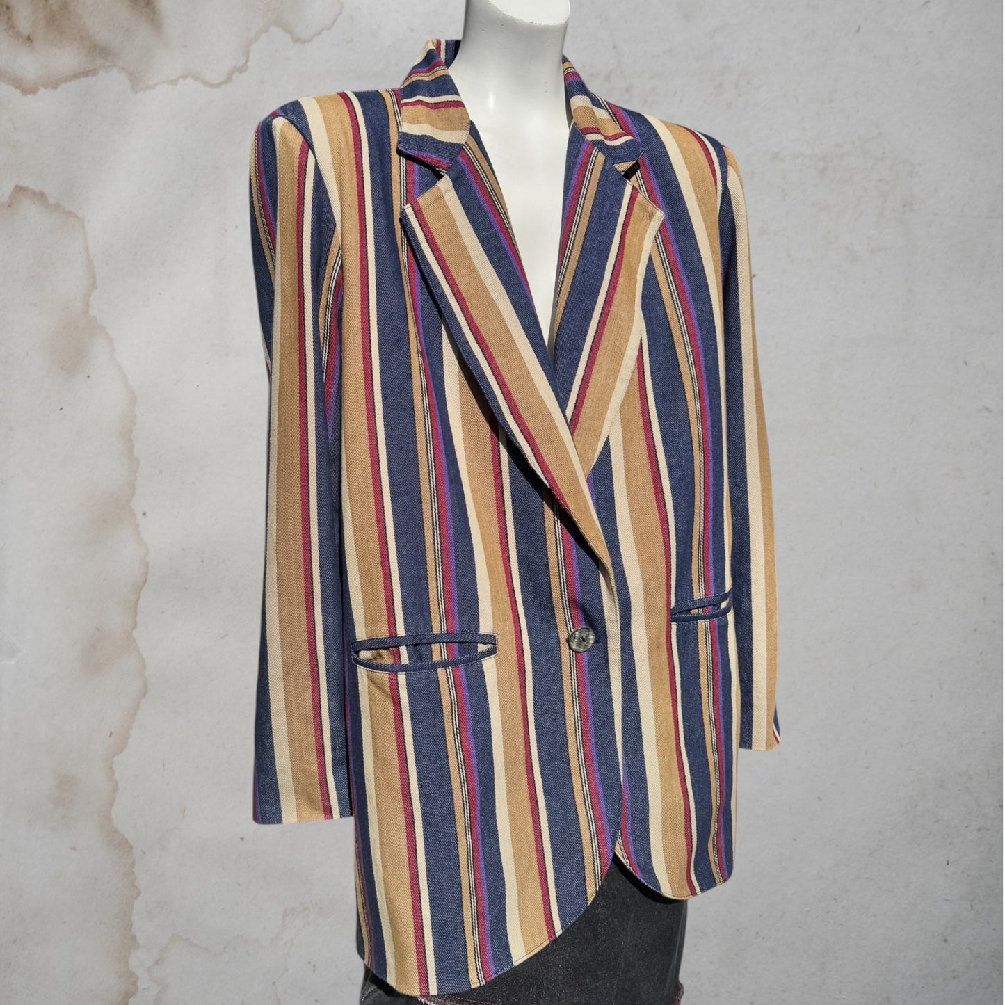 Tiffany Striped Blazer Size 14
