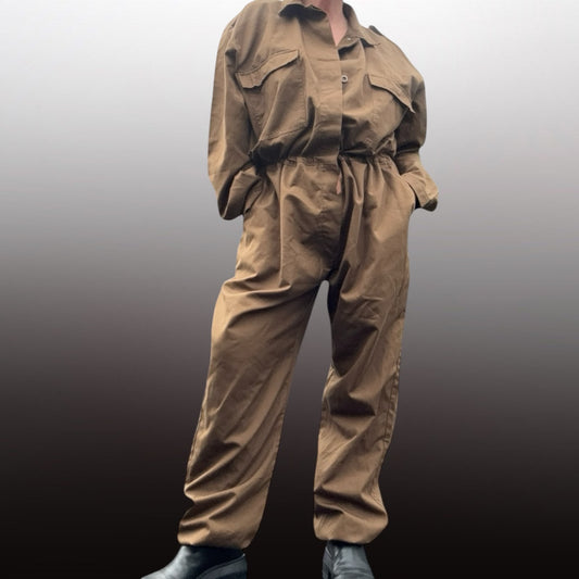Brown Workwear Coveralls Size XXL