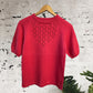 Very Merry knit twin set Size 12
