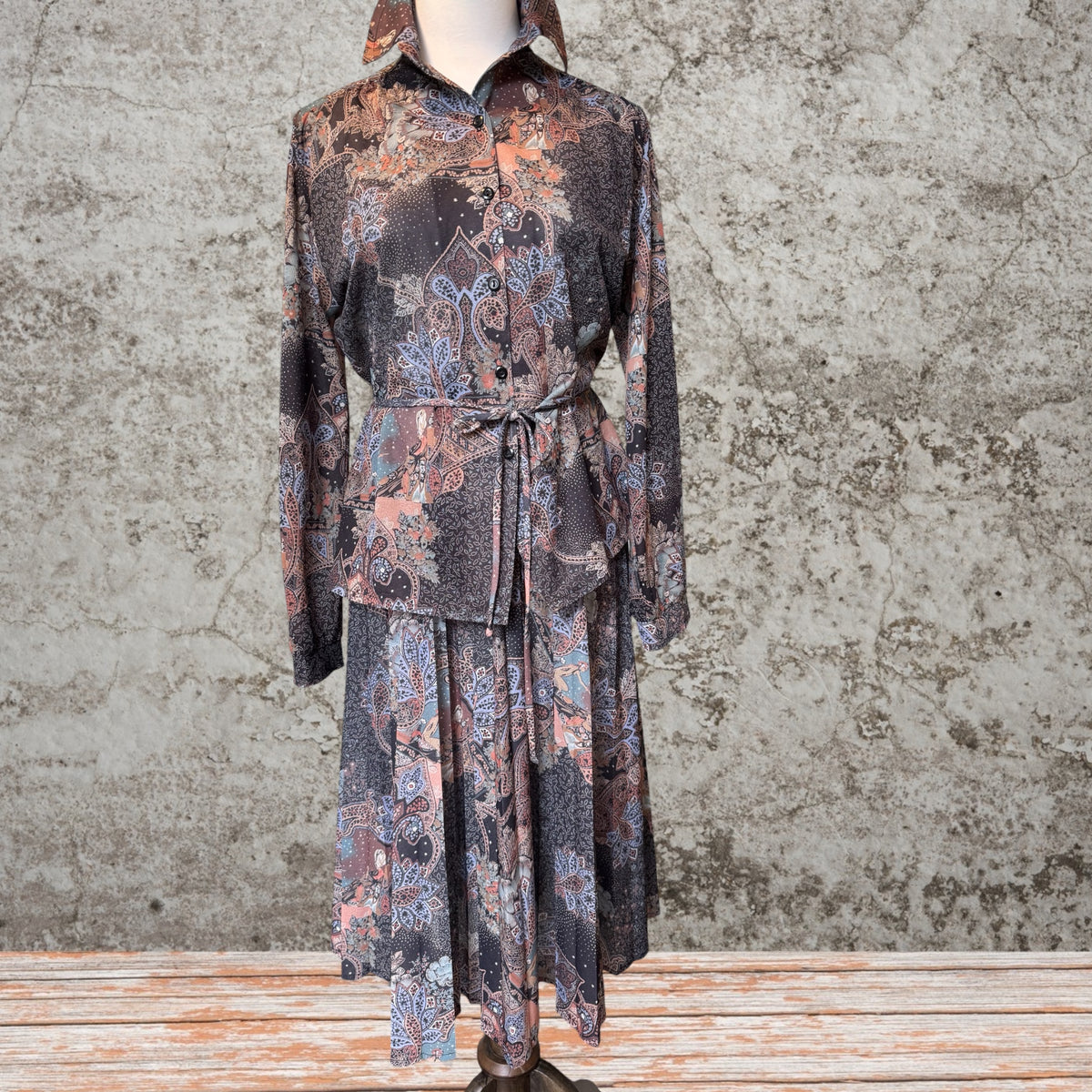 Paisley Skirt Set Size 12
