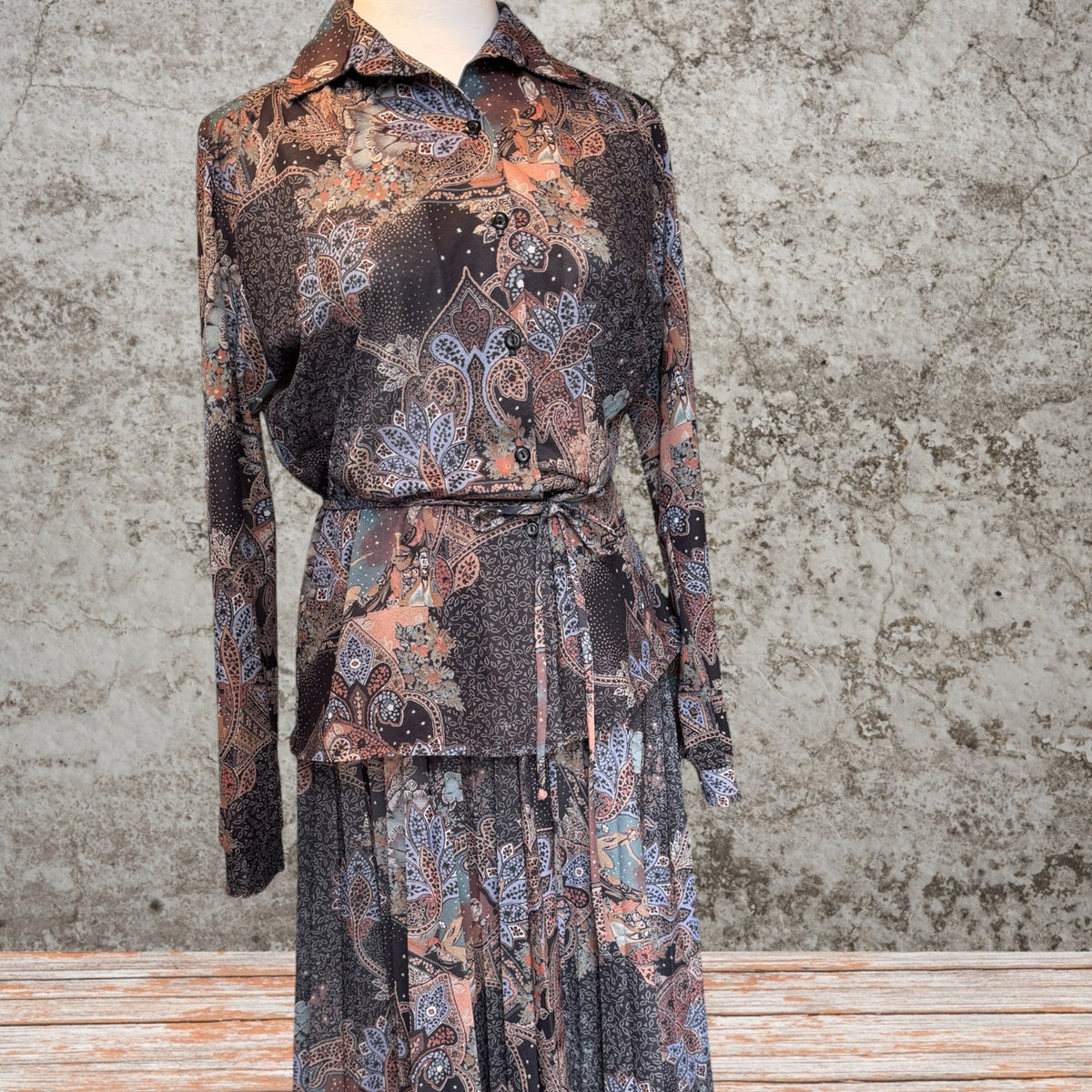 Paisley Skirt Set Size 12