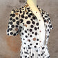 Doris Brown Dotty Dress Size
