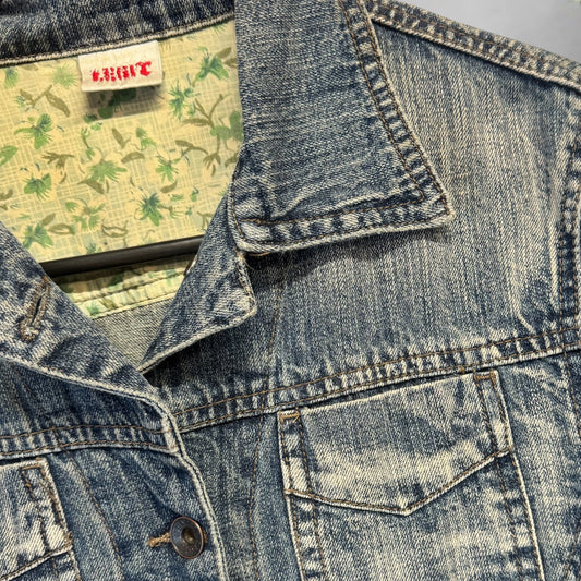 Legit Y2K Denim Jacket Size 10