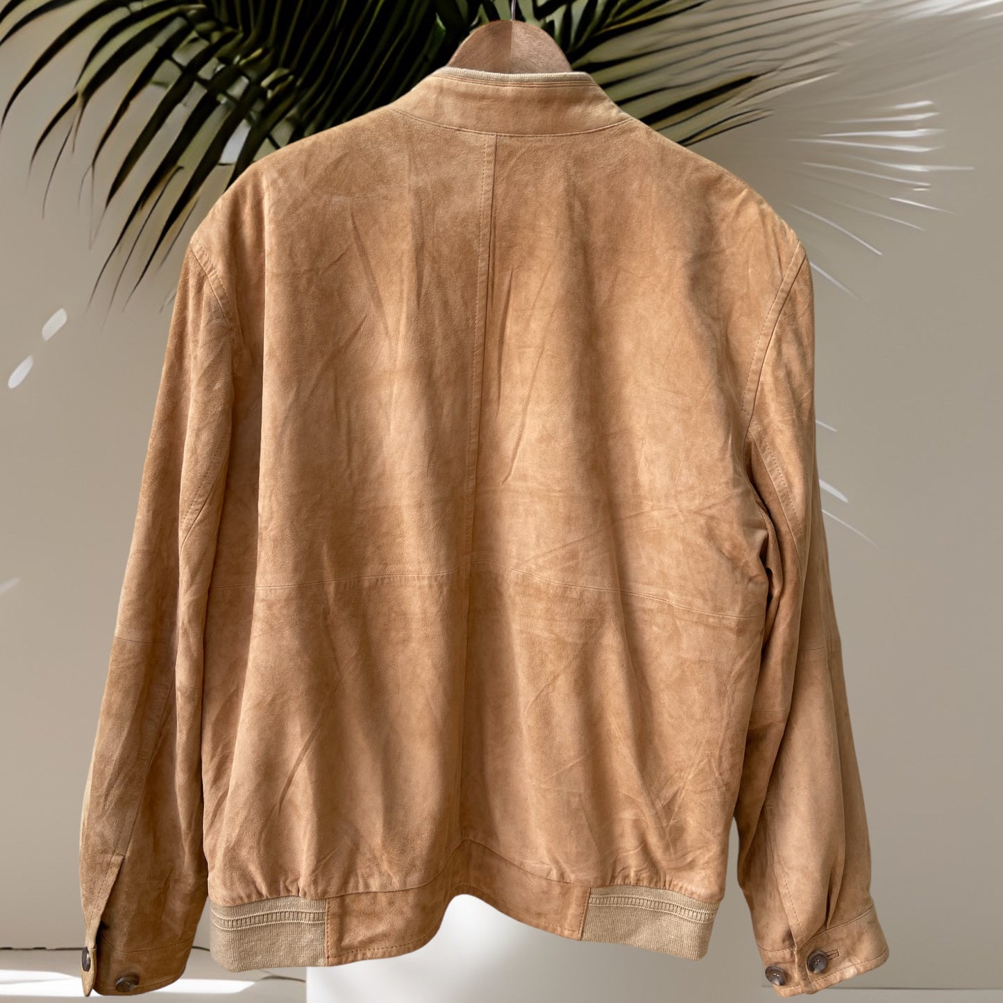 Bugatti Suede Bomber Jacket Size Large