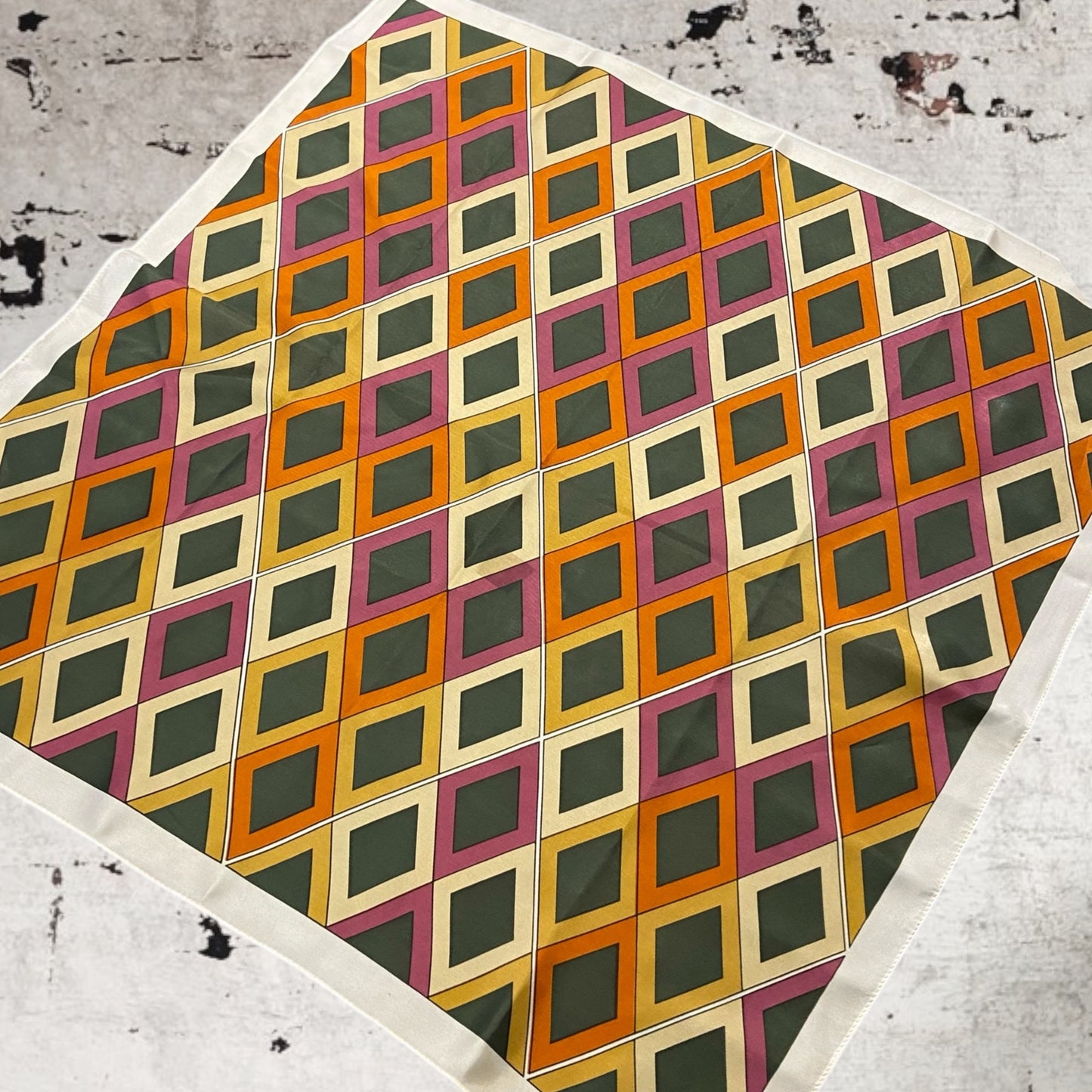 Ma Charie Vintage Diamond Scarf