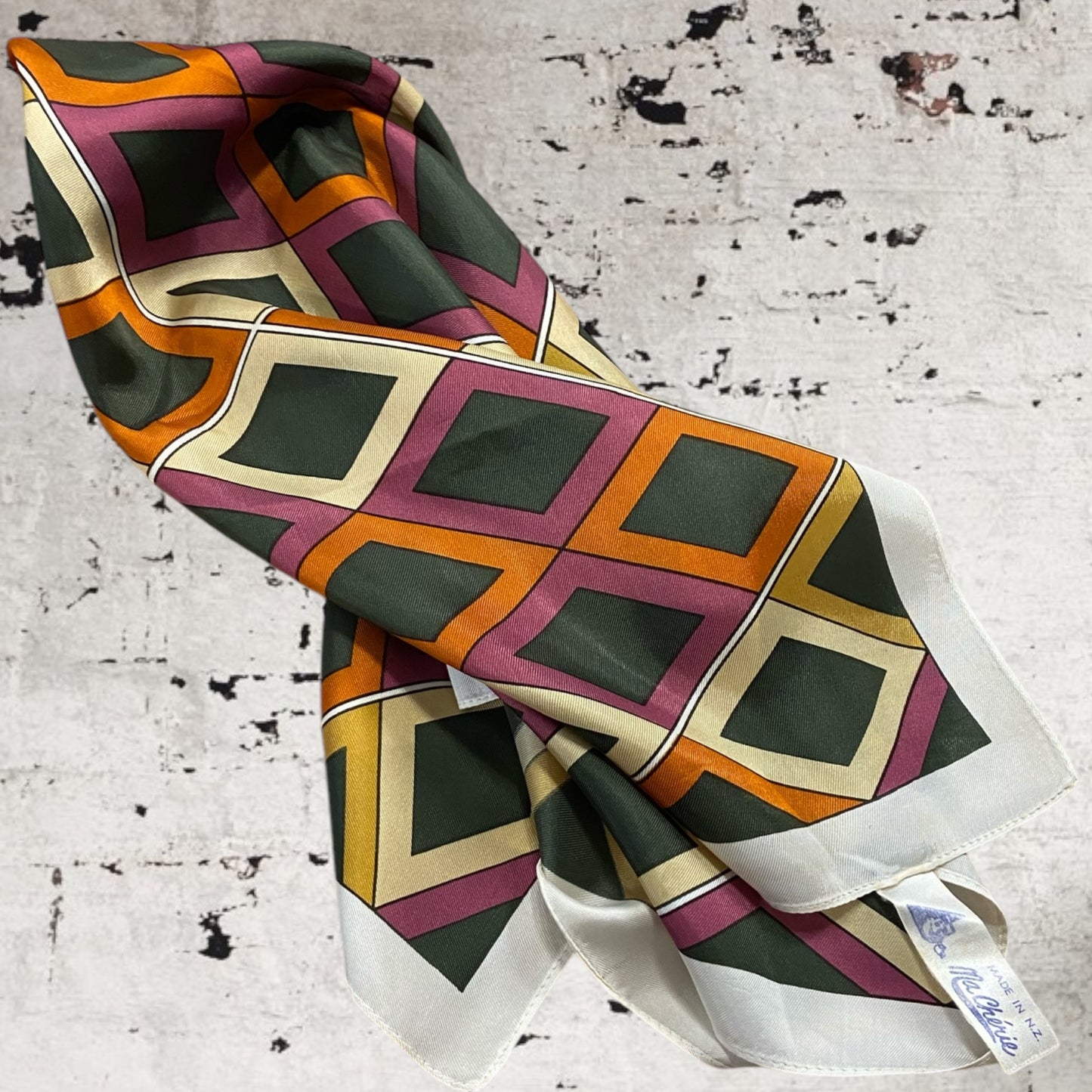 Ma Charie Vintage Diamond Scarf