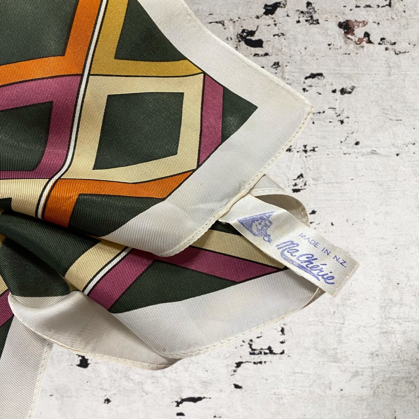 Ma Charie Vintage Diamond Scarf