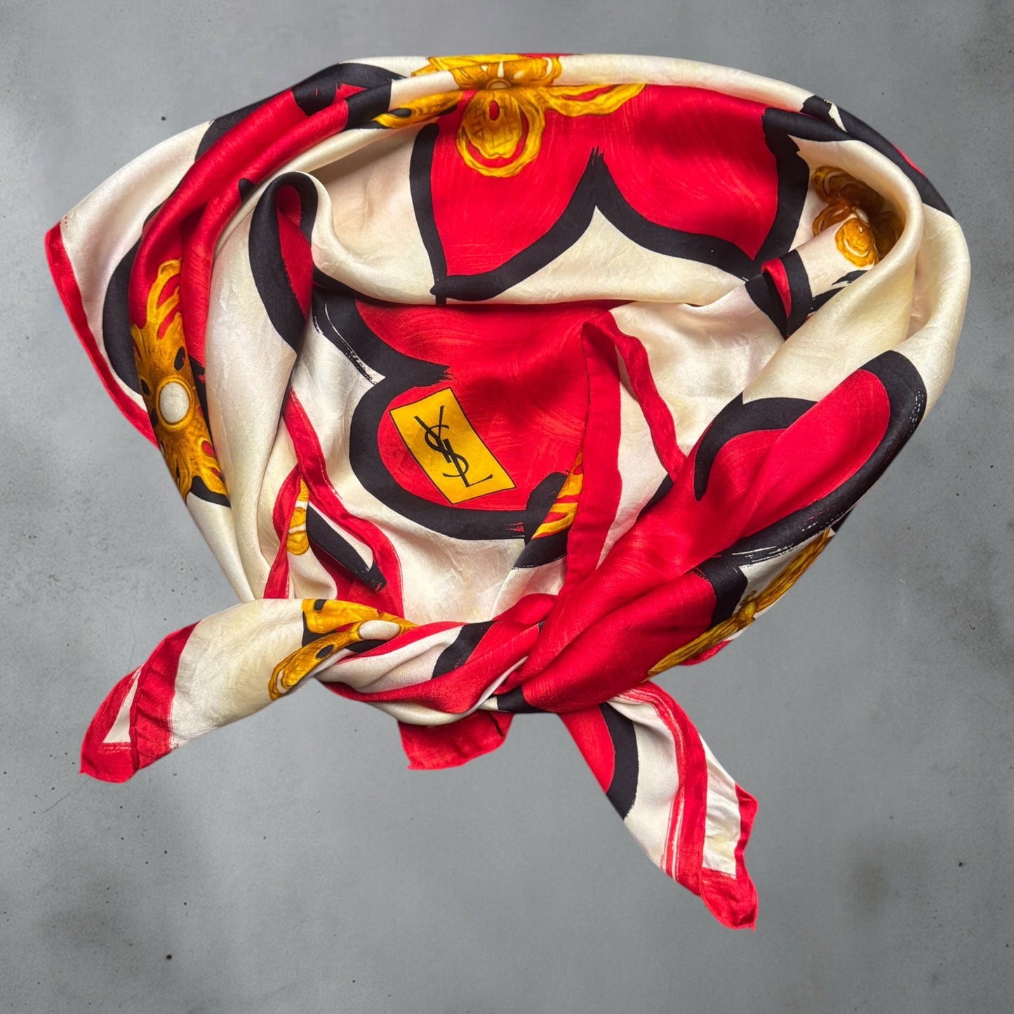 YSL Silk Scarf