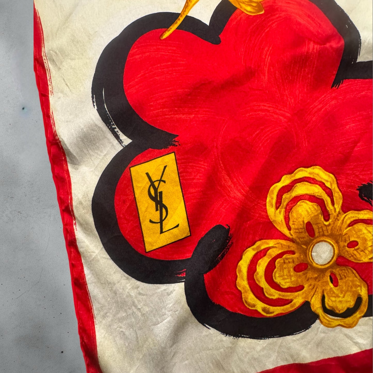 YSL Silk Scarf