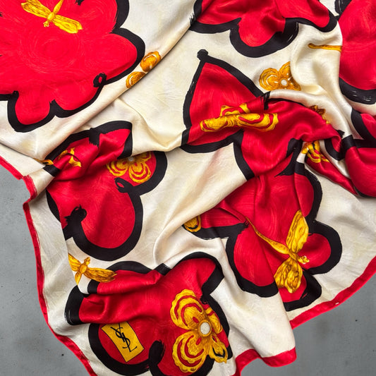 YSL Silk Scarf