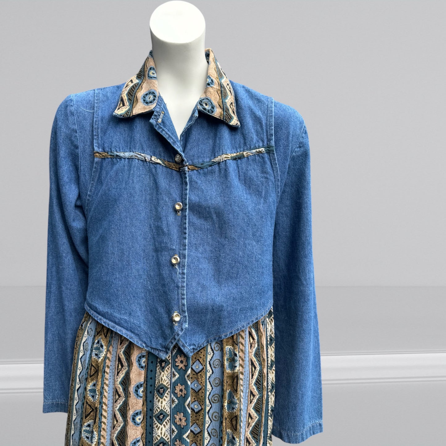 Donna Denim Dress Size 12