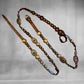 Campomaggi Italian Studded Leather Wrap Belt Size L