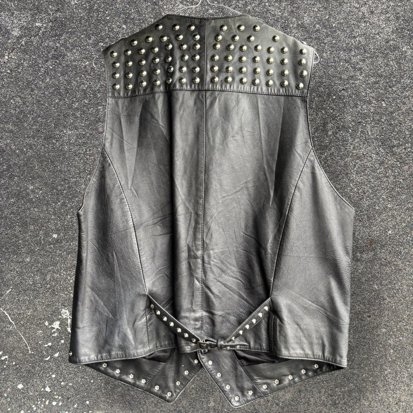 Punk Studded Vest L