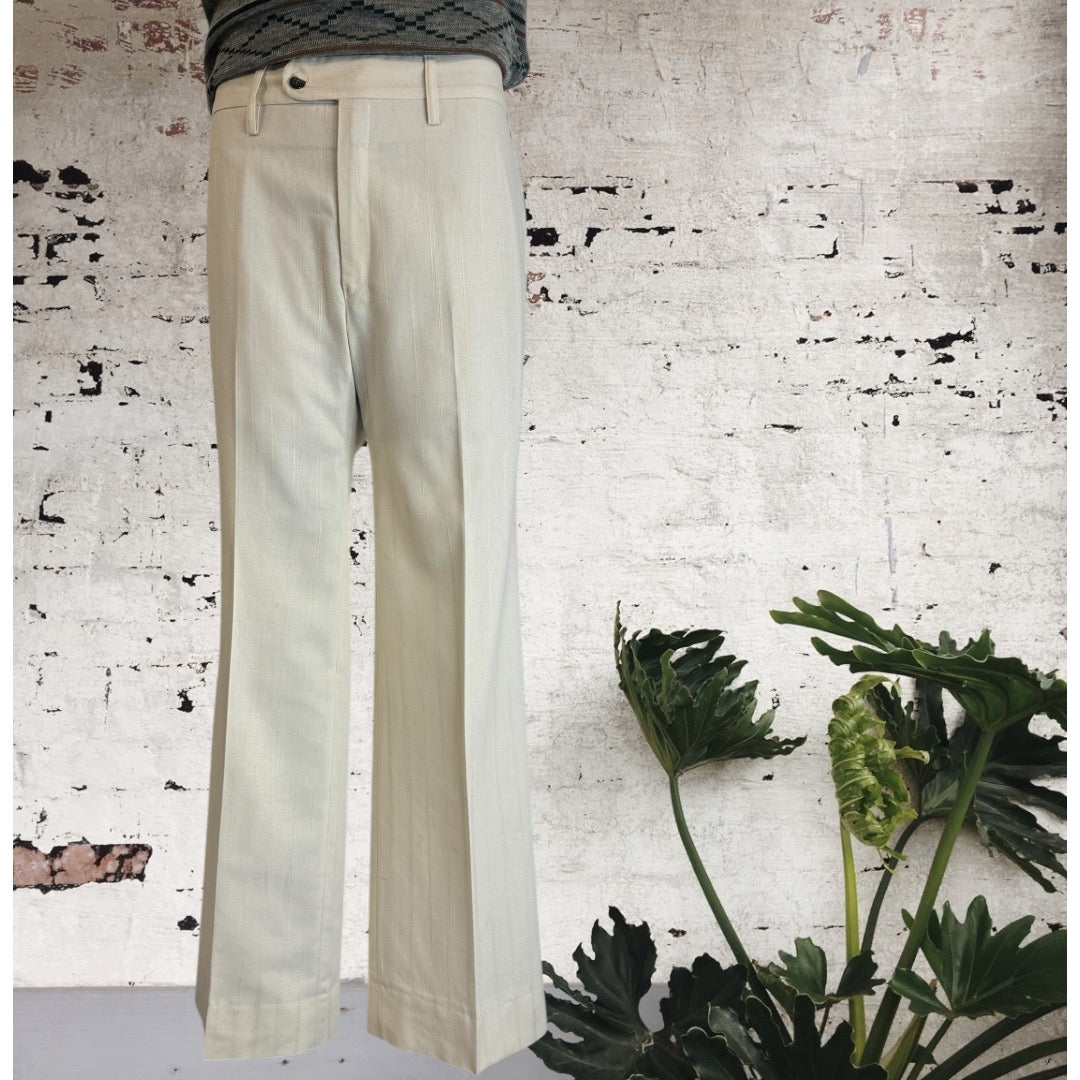 YSL Cream Dress Pants Size 30