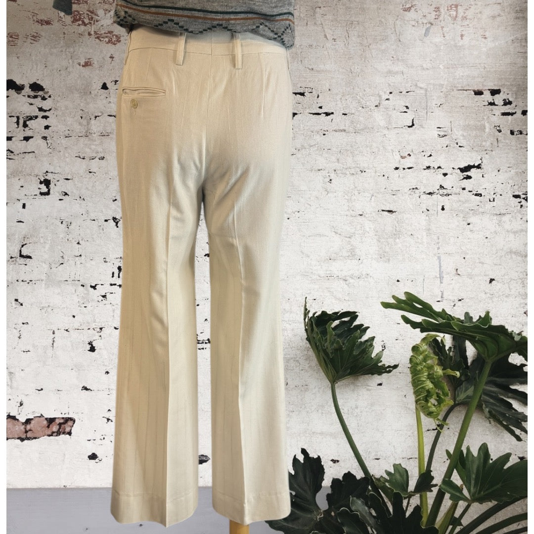 YSL Cream Dress Pants Size 30