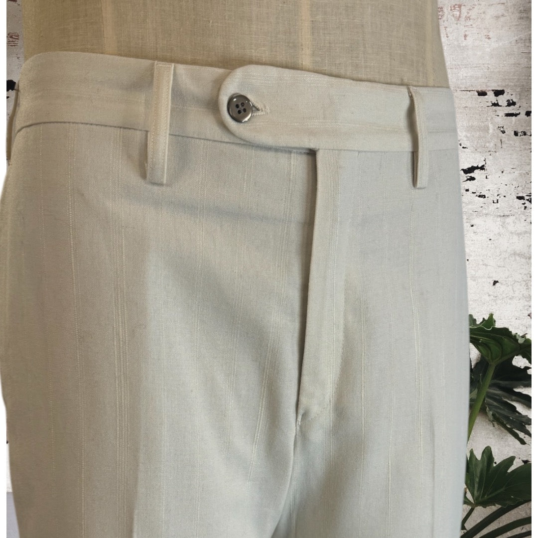 YSL Cream Dress Pants Size 30