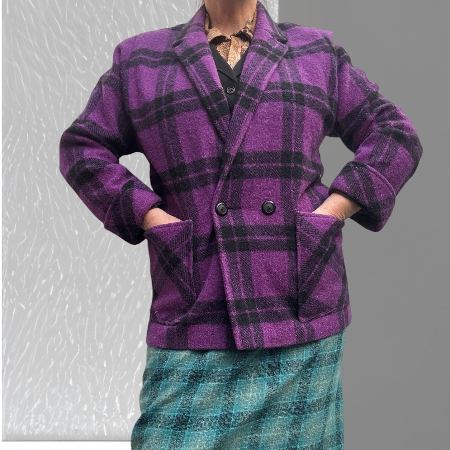 Jacquie Wool Blazer Size 12