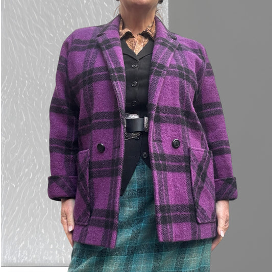 Jacquie Wool Blazer Size 12