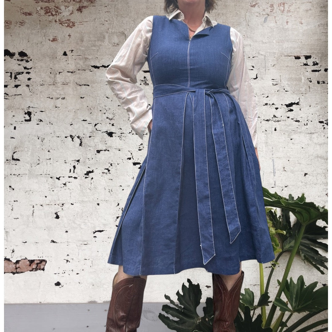 Jane Daniels Linen Dress size 12