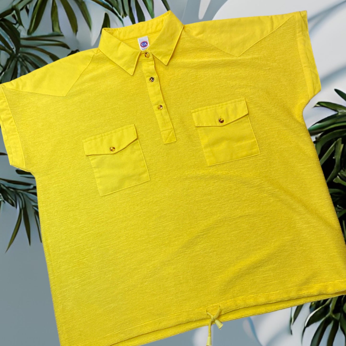 C & A Sunshine Polo Shirt Size Medium