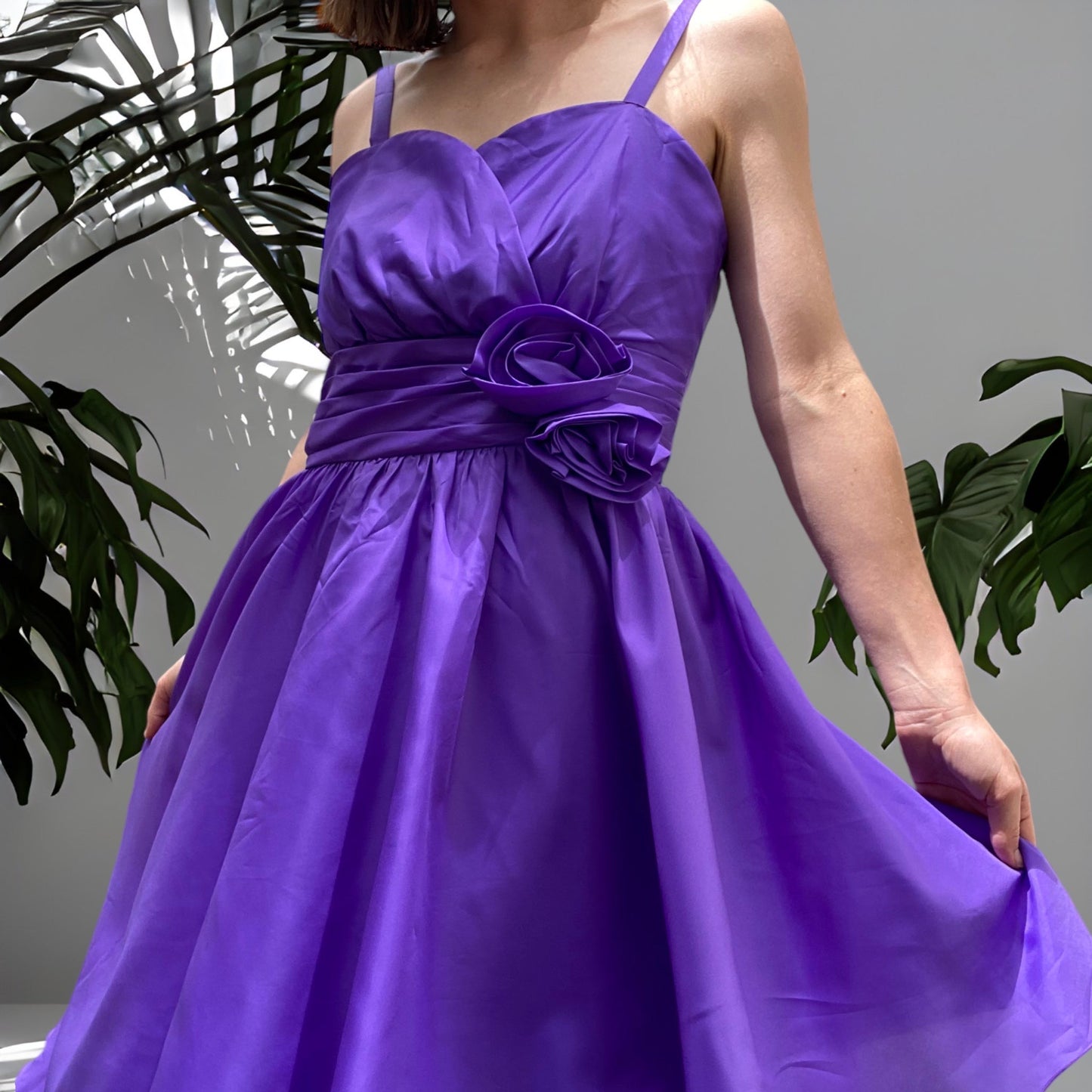 Rosie Teired 80's Dress Size 8-10
