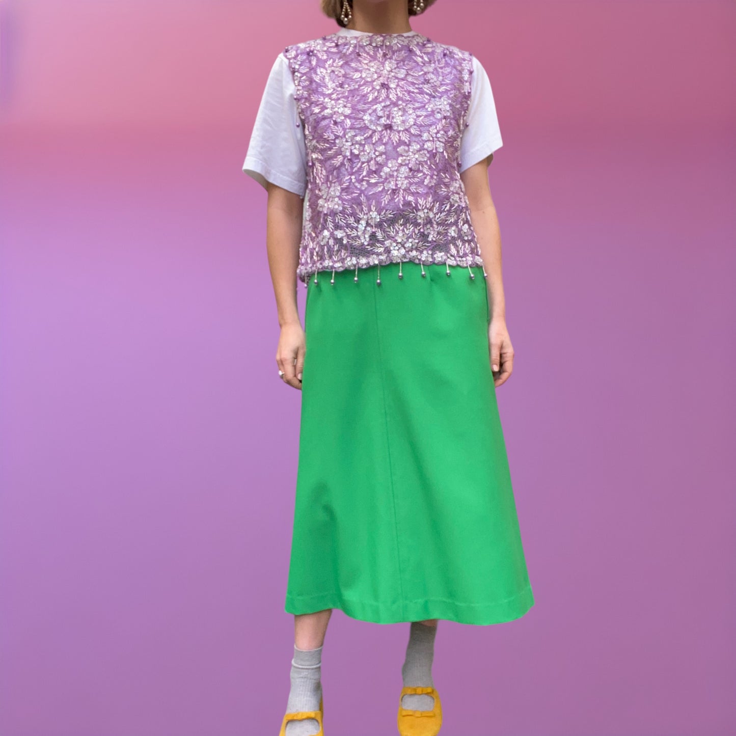 Reid Midi Skirt Size10-12