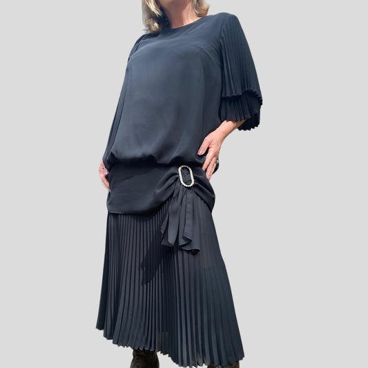 Chagall Black Dress Size 16-18