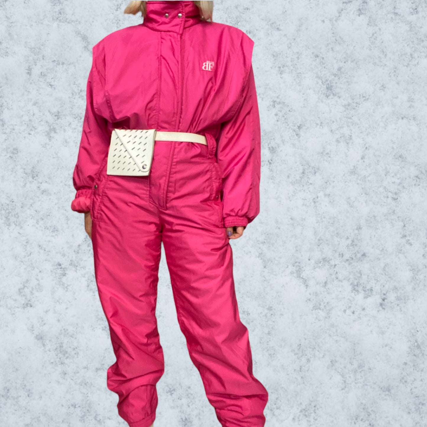 Diana Pink Ski Suit Size S