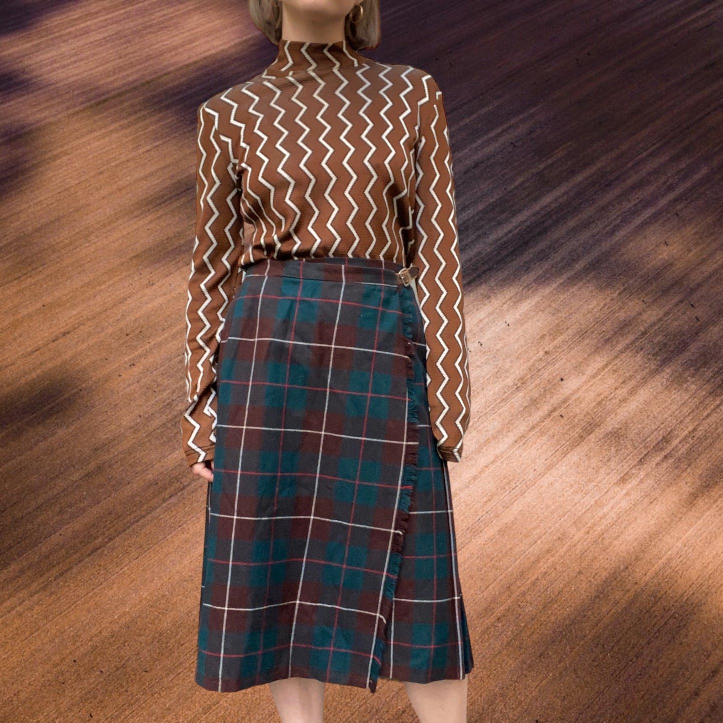 Miranda Tartan Skirt Size 10-12