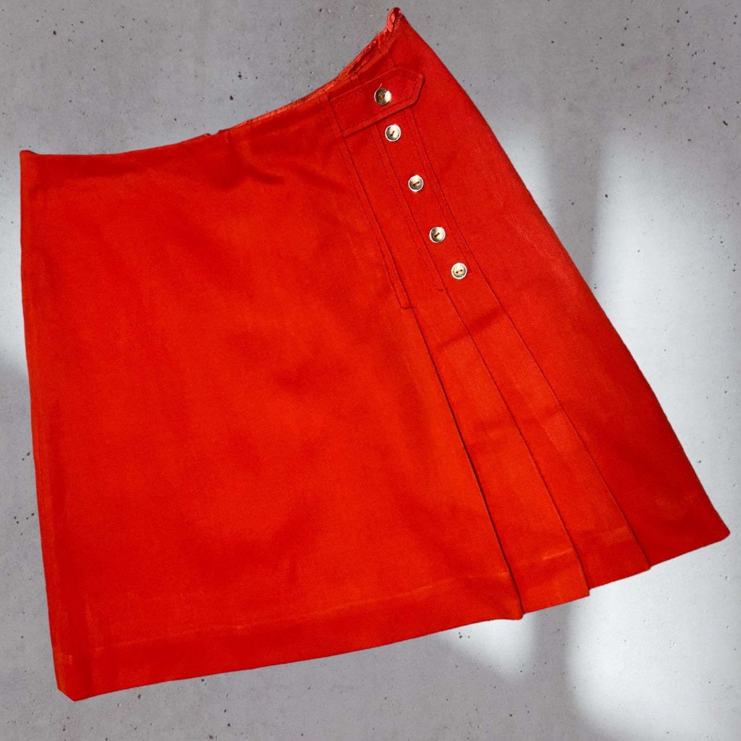 Susana Pleated Mini Skirt Size 10