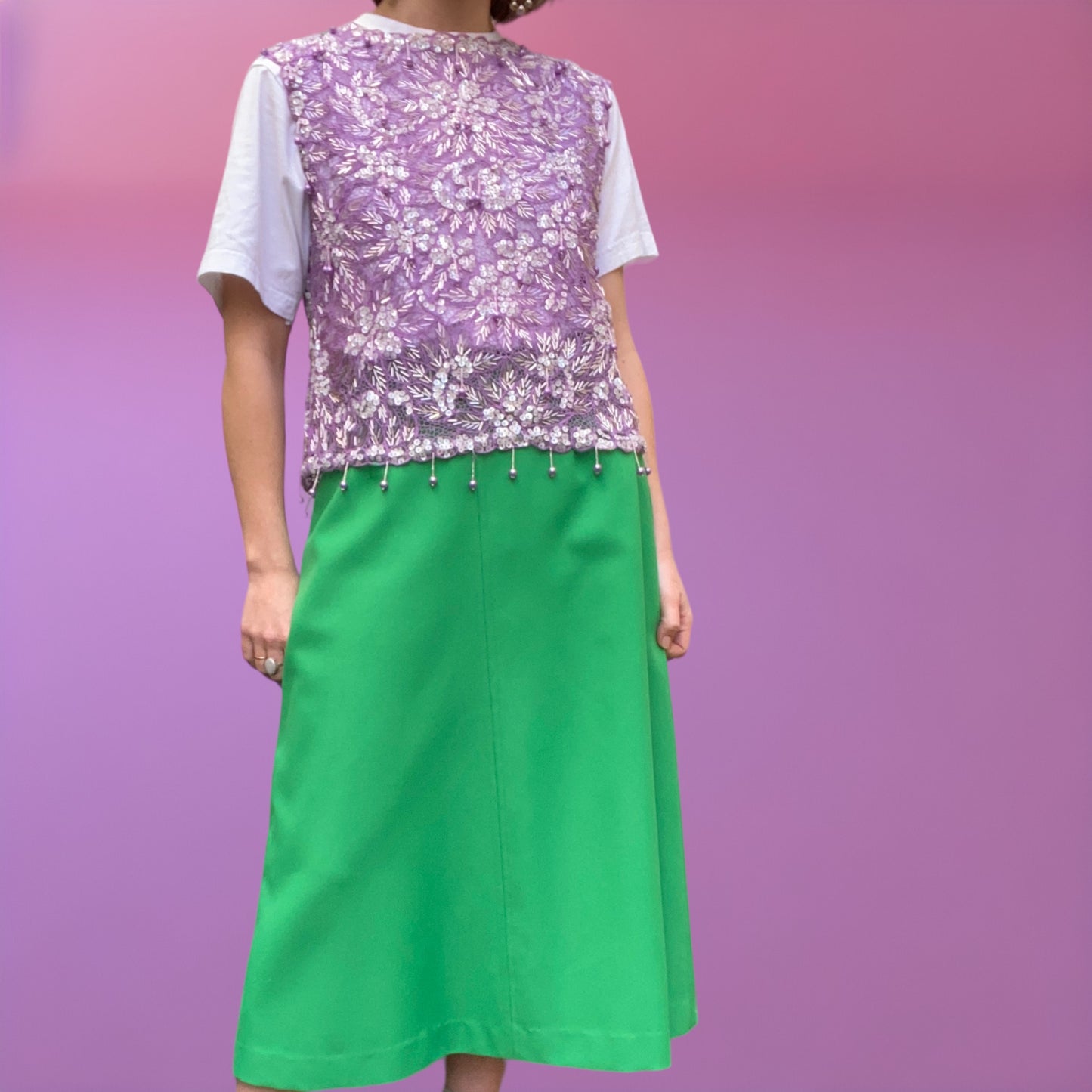 Reid Midi Skirt Size10-12