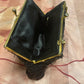 Black & Gold Beaded Bag