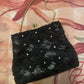 Black & Gold Beaded Bag